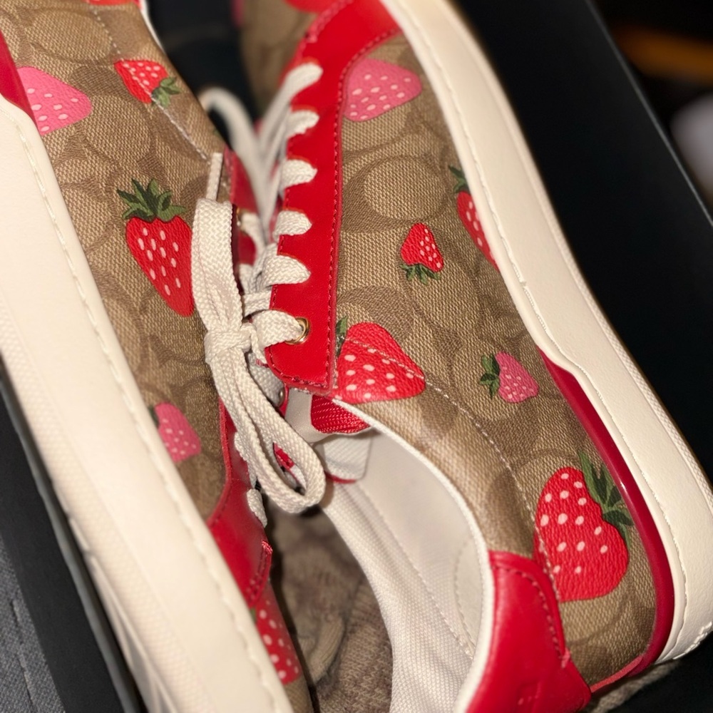 Strawberry Coach shoes